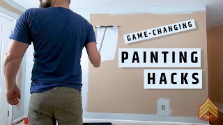 How to Paint A Room Fast Like A Pro Tips for Beginners [upl. by Jasik]