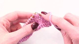 Knitting Help  Picking up Wraps [upl. by Colleen]