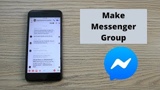 How to Make Group Chats on Messenger Updated  Create Group Chat in Messenger [upl. by Ranjiv]