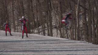 nordic skiing stunts HD  fun [upl. by Anoik570]