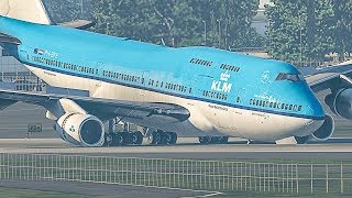 747 Landing Gear Failure Emergency Landing  XPlane 11 [upl. by Cathyleen]