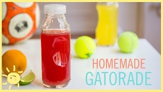 EAT  Homemade Gatorade [upl. by Brie393]