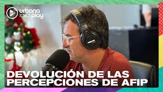 Cómo solicitar la devolución de las Percepciones de AFIP DeAcáEnMás [upl. by Glassman]