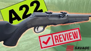 Savage A22 review reliable and precise [upl. by Esikram512]