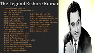 The Legend Kishore Kumar Hit Songs [upl. by Pompea]