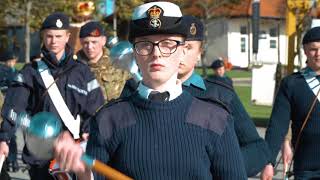 Working with the Sea Cadets  The Bands of HM Royal Marines [upl. by Aynotan]