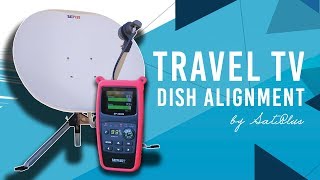 SatPlus Travel TV Easy Satellite Dish Alignment [upl. by Estrellita891]