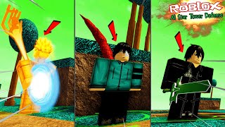 Roblox  All Star Tower Defense 5 รีวิว KanekiNarutoChakraMode และเทพทรู Kirito [upl. by Yecad675]