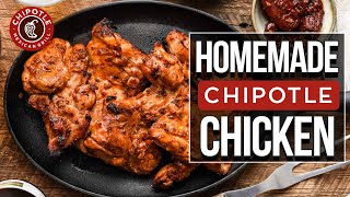 Chipotles Official Chicken Recipe [upl. by Anilet]