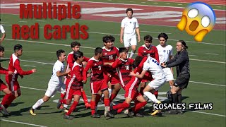 Soccer Game Gets Out of Control  Hoover vs Central High School Boys Soccer [upl. by Lleruj]