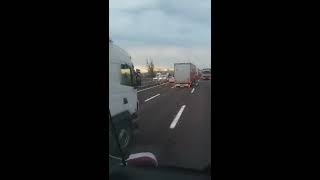 video molto forte incidente mortale sulla A4 [upl. by Gallenz]