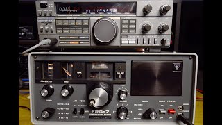 SHOOTOUT Yaesu FRG7 and Kenwood R5000 Receivers [upl. by Auop]