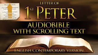 Holy Bible Audio 1st PETER Contemporary English With Text [upl. by Cathryn734]