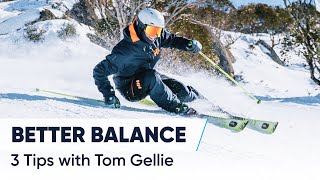 HOW TO SKI STEEPER SLOPES  3 Tips For Better Balance [upl. by Harness259]