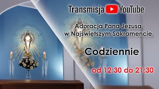 Adoracja Najświętszego Sakramentu w Skrzatuszu 12302130 transmisja na żywo [upl. by Whit]