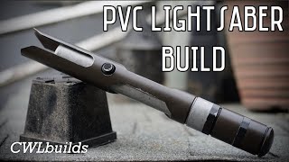 Making a Lightsaber from PVC Collaboration with SkillTree [upl. by Akehsat]