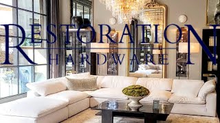 STUNNING RH Gallery TourNEW DECOR at Restoration Hardware [upl. by Neesay]