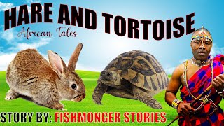 THE HARE AND TORTOISE STORY  AFRICAN STORYTELLING  TRICKSTER STORY [upl. by Anaujnas]