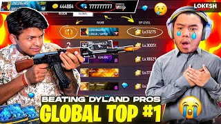 Global Top 1  Defeated Dyland Pros [upl. by Lehcear]