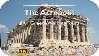 The Acropolis Of Athens Parthenon  4K Virtual Tour  Greece Walking Tours [upl. by Maharva808]