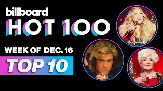 Hot 100 Chart Reveal Dec16  Billboard News [upl. by Pravit]