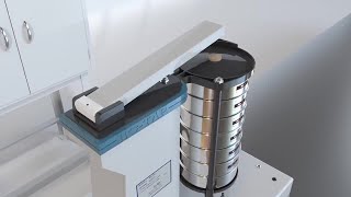 WS Tyler RX29 ROTAP Demonstration Mechanical Sieve Shaker [upl. by Peirce]