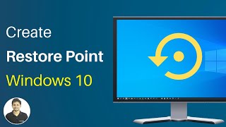 How to Create a System Restore Point in Windows 10 [upl. by Dnomde122]