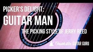 Guitar Man Jerry Reed guitar tutorial [upl. by Animar]