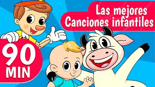 Las 50 Mejores Canciones Infantiles  Canciones infantiles [upl. by Eugenie967]