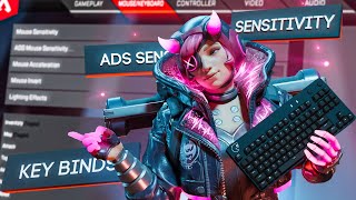 HisWattson’s Mouse amp Keyboard Settings  Apex Legends [upl. by Nahtanod]