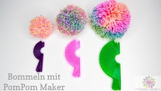 Super einfache Bommeln machen  PomPom Maker [upl. by Hakvir]