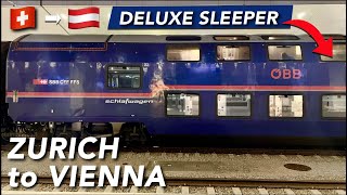 NIGHTJET Deluxe between Zürich and Vienna  The famous double decker sleeping coach [upl. by Huppert]