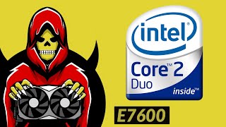 Core 2 Duo E7600 Test in 7 Games 2019 [upl. by Atteval]