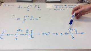 Hydrolysis of Polyesters [upl. by Maroj]