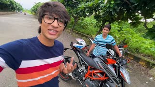 Gifted New Bike To Sahil 😍 [upl. by Niletac]