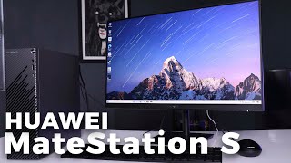 Probamos la MateStation S de Huawei [upl. by Ahsik]