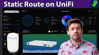 How to Create a Static Route on UniFi Dream Machine  Pro [upl. by Ydahs]