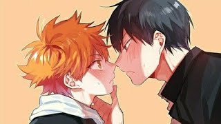 Hinata x kageyama kiss scene🤫 [upl. by Spencer]