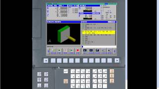 FANUC MANUAL GUIDE i Part 3 Creating a Basic Milling Program [upl. by Ahseinar]