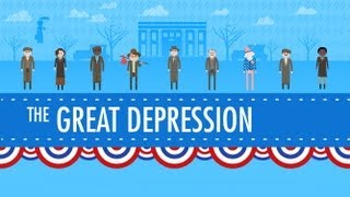 The Great Depression Crash Course US History 33 [upl. by Specht]