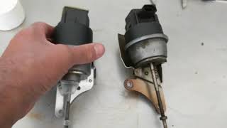 2005 VW Golf TDI PD BEW  VNT actuator replacement to fix engine code P2564 [upl. by Katzman]