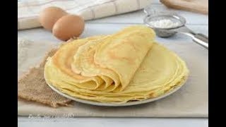 Crespelle ricetta crep CREPES come fare le CRESPELLE CRÊPE [upl. by Putscher]