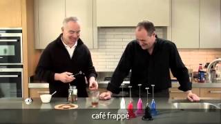 How to make a frappé coffee using an aerolatte milk frother [upl. by Ime]