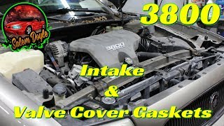 Buick 3800 Lower Intake and Valve Cover Gaskets [upl. by Ladin179]