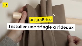 Installer une tringle à rideaux [upl. by Ardnalak]