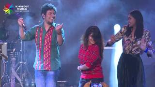 Papon Sings quotBihuquot  North East Festival 2018 [upl. by Cire473]