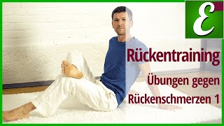 Rückentraining für zuhause ohne Geräte Teil 1 [upl. by Nellir]