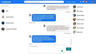 Realtime Chat App with React Nodejs Socketio  MERN Stack Messenger Clone [upl. by Ynnavoj]