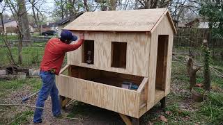 Backyard Chicken Coop Anyone Can Build [upl. by Enylecoj]