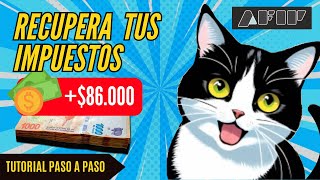 Como Pedir la DEVOLUCIÓN del 35 en AFIP 2024 [upl. by Clerk]